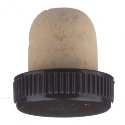 Корок корковий, коньячний з пластиковим ковпачком, 28x8x19 мм (20 шт.)